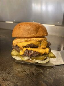 JJ Double American Burger